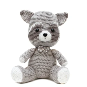 Guaxinim em Amigurumi - Artesanato e Personalizados