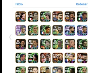 Conta de efootbal LENDÁRIA!!!!! 3319 de força - eFootball PES