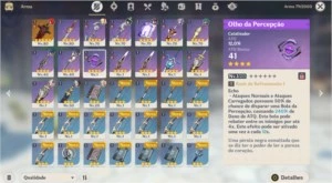 GENSHIN IMPACT NA AR45 COM DILUC, VENTI, MONA, KEQING, JEAN
