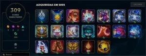 Conta League of Legends (ALL CHAMPS 90K+ EA 11K+ EL 1978RP ) LOL