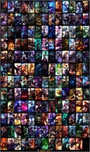 ContaGold2-Mais de 25kRP em Skins, quase todos champs. Leia+ - League of Legends LOL