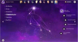 Conta AR36 - Venti + Diluc + Jean + Skyward Harp - Genshin Impact
