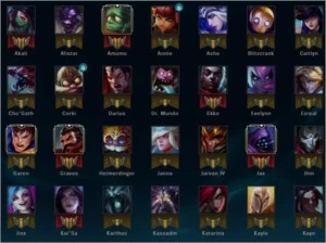 CONTA PLATINA 2 - League of Legends LOL