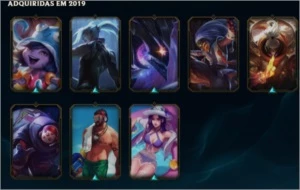 CONTA PLATINA 2 - League of Legends LOL
