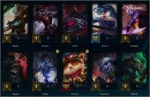 CONTA DIAMANTE 4 (ESSÊNCIA PARA TROCAR DE NOME) - League of Legends LOL