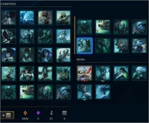 CONTA DIAMANTE 4 (ESSÊNCIA PARA TROCAR DE NOME) - League of Legends LOL