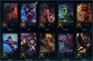 CONTA DIAMANTE 4 (ESSÊNCIA PARA TROCAR DE NOME) - League of Legends LOL