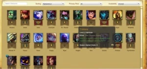 Conta GOLD IV - League of Legends LOL