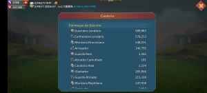 Conta lords mobile