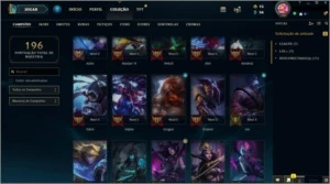 Conta Platina 2 League of Legends LOL