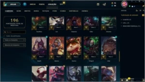 Conta Platina 2 League of Legends LOL