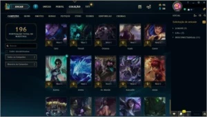Conta Platina 2 League of Legends LOL