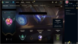 Conta Platina 2 League of Legends LOL