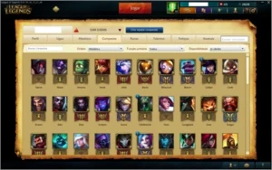 CONTA LOL - PLAT V - 32 SKINS - 7 PAGE RUNES - League of Legends