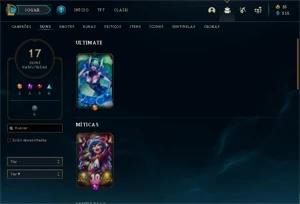 Conta LOL Unranked MMR alto - League of Legends