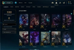 Conta LOL Unranked MMR alto - League of Legends