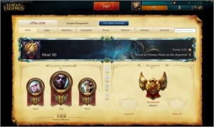 Duas contas de lol de BARBADA - League of Legends
