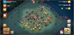 CONTA CLASH OF CLANS CV11 - 1810 GEMAS - TODAS SKINS DA QUEN