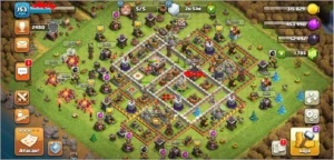 CONTA CLASH OF CLANS CV11 - 1810 GEMAS - TODAS SKINS DA QUEN