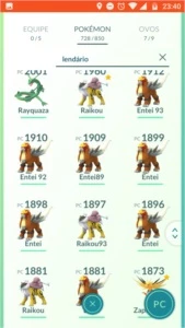 Pokemon Go lvl 38 - Pokémon