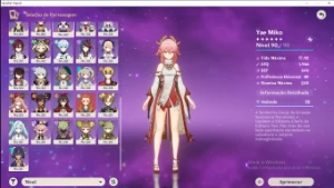 Genshin , 19 Personagens T5 15 Limitados 4Mochileiros,6Armas - Genshin Impact