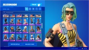 Conta fortnite +100 skins e galaxy
