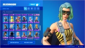 Conta fortnite +100 skins e galaxy