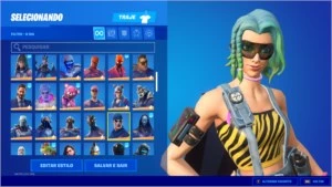 Conta fortnite +100 skins e galaxy