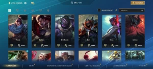 Wild Rift — 221 Skins | 3 Míticas | 44,7K Coleção | Gm 1 - League of Legends: Wild Rift LOL WR