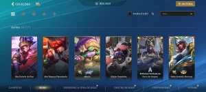 Wild Rift — 221 Skins | 3 Míticas | 44,7K Coleção | Gm 1 - League of Legends: Wild Rift LOL WR