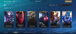 Wild Rift — 221 Skins | 3 Míticas | 44,7K Coleção | Gm 1 - League of Legends: Wild Rift LOL WR