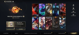 Wild Rift — 221 Skins | 3 Míticas | 44,7K Coleção | Gm 1 - League of Legends: Wild Rift LOL WR