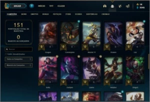 Conta Diamante 4 Barata - League of Legends LOL