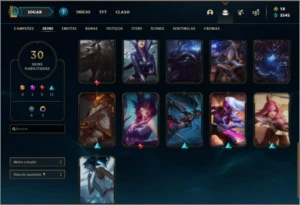 Conta Diamante 4 Barata - League of Legends LOL