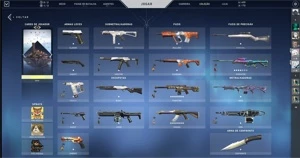 CONTA VALORANT SKINS + RANK