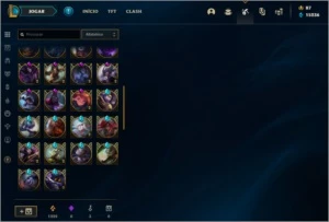 Conta diamante 243 skins - League of Legends LOL