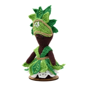 Ossain em Amigurumi - Artesanato e Personalizados
