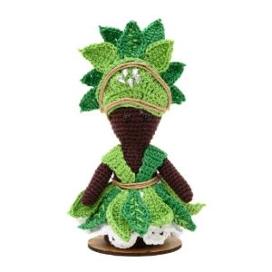 Ossain em Amigurumi - Artesanato e Personalizados