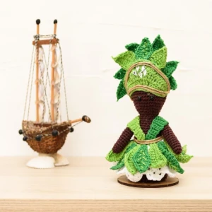 Ossain em Amigurumi - Artesanato e Personalizados