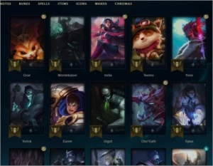 Conta PLATINA 4 SMURF - League of Legends LOL