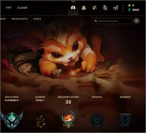Conta PLATINA 4 SMURF - League of Legends LOL