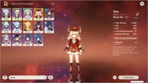 GENSHIN IMPACT AR 30 / NA -  KLEE & MONA + 10 ARMAS 4*