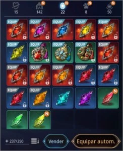 Conta Mir4 Feiticeira 108k dois itens epicos 5 pet