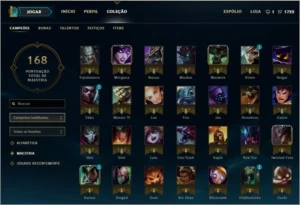 Conta LOL OURO 3 - League of Legends