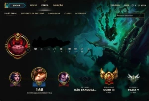 Conta LOL OURO 3 - League of Legends