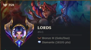 Conta LOL nivel 645 bronze 3 com 350 skins - League of Legends