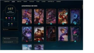 Conta League Of Legends LOL