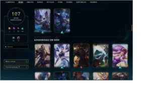 Conta League Of Legends LOL