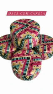 Vela na Lata Coleção Vintage - Artesanato e Personalizados