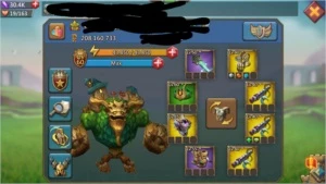 Conta Lords 208M T4 - Lords Mobile